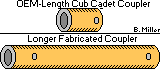 Standard Driveshaft Coupler & Extended Coupler