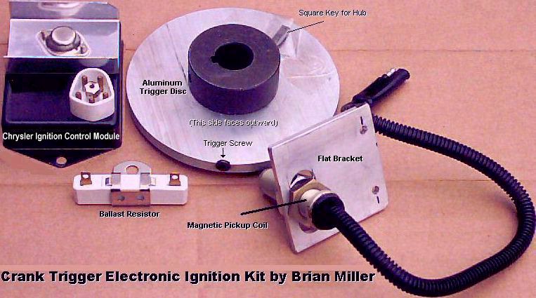 Crank Trigger Ignition Kit with Chrysler module and ballast resistor