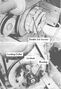 Removal of Cub Cadet PTO clutch
