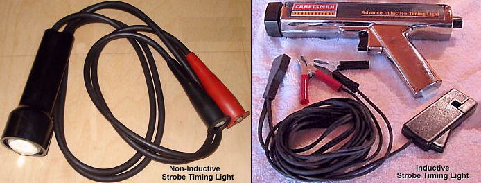 Engine+Timing+Strobe+Light ... with an Automotive Non-Inductive or Inductive Strobe Timing Light